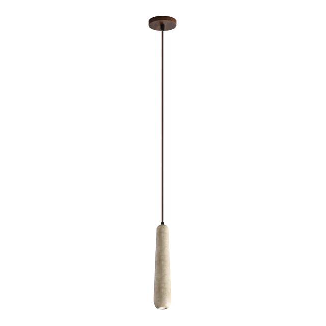 Japandi Travertine Pendant light by JAPANDISTORE — Descargar