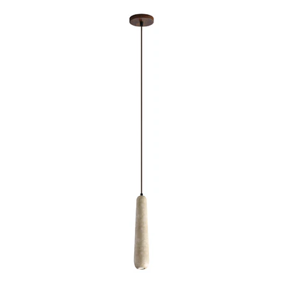 Japandi Travertine Pendant light by JAPANDISTORE — Ver 2