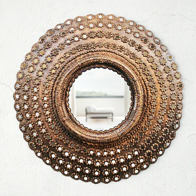 Round Peacock Mirror — Вид 1