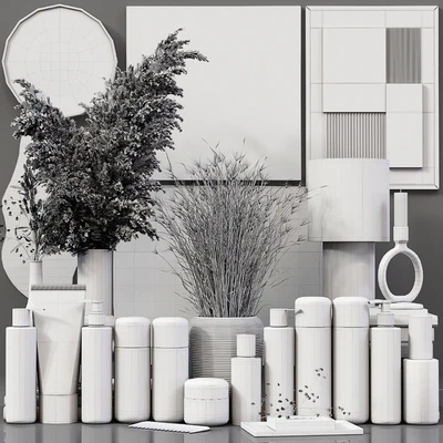 Bathroom Decor Set 09 — Ver 4