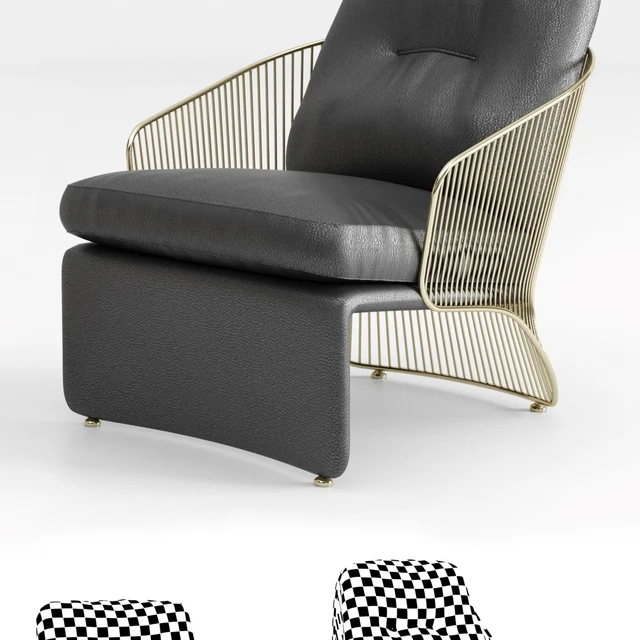 Minotti Colette Armchairs — Descargar
