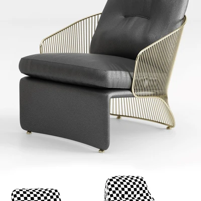 Minotti Colette Armchairs — Ver 2