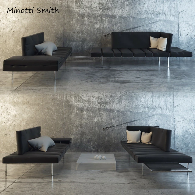 Minotti Smith Sofa — Скачать