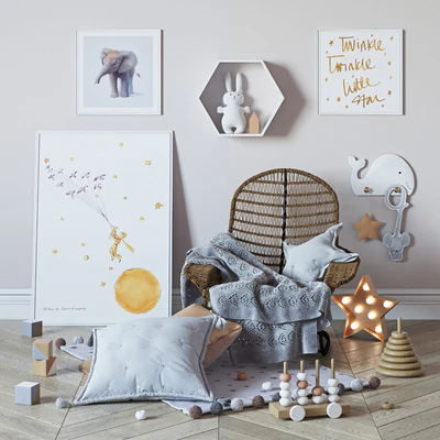 Decorative set for baby — Ver 1