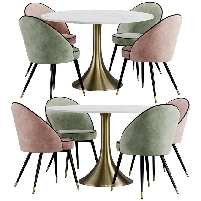 Eichholtz & La Forma Oria dining set — Скачать