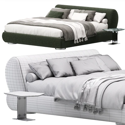 Supermoon Bed by Minotti — Ver 2