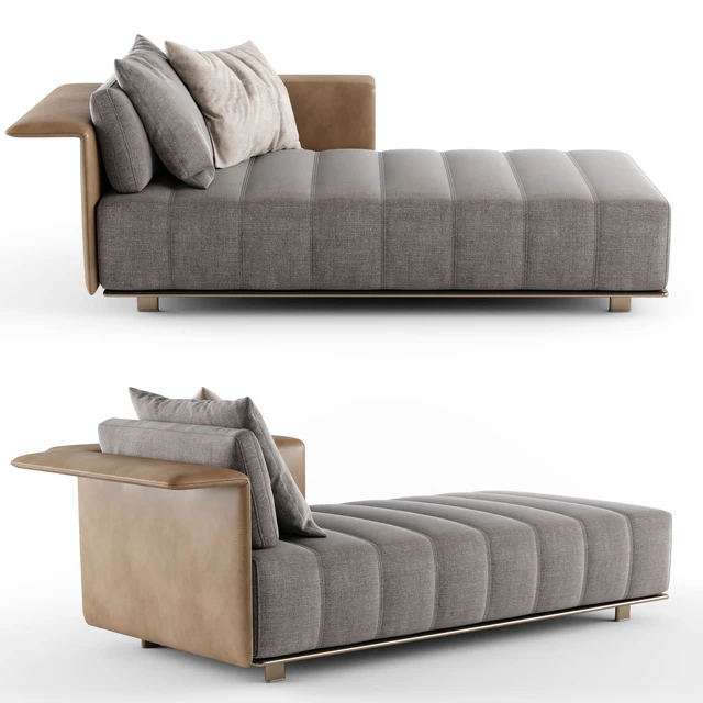 Minotti FREEMAN Chaise Longue 03 — Descargar