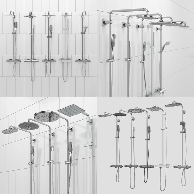 GROHE shower systems | Rainshower set 38 — Descargar
