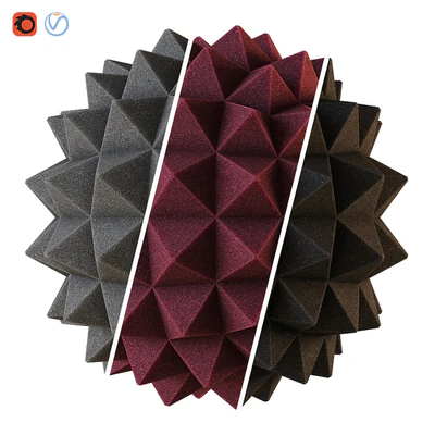 Acoustic foam material — download