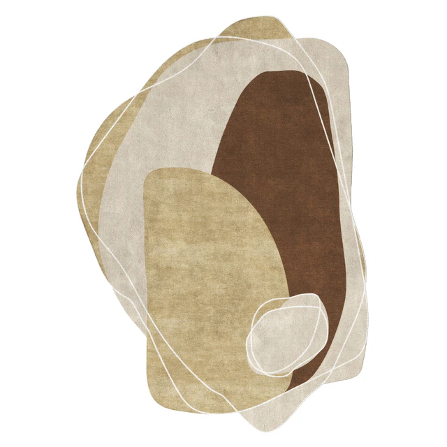 Kerros by Scott Group carpets in two color options: Celeste and Terracotta — Скачать