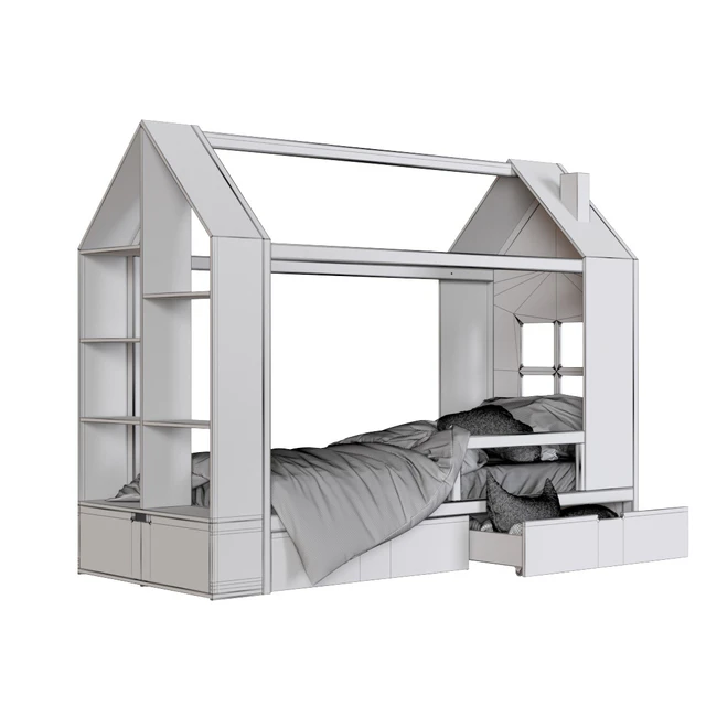 Mi-Mi crib with a rack from mimirooms.ru — Descargar