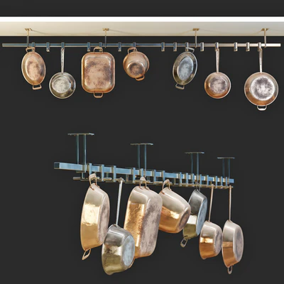 Copper dishes, Набор медной посуды — Вид 1