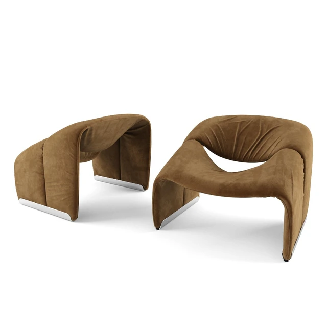 Groovy M-Chair by Pierre Paulin — Скачать