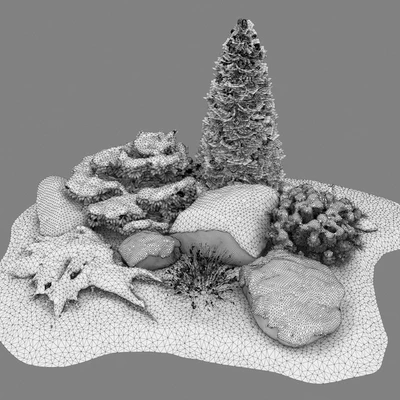 Winter Alpine hill — Вид 4