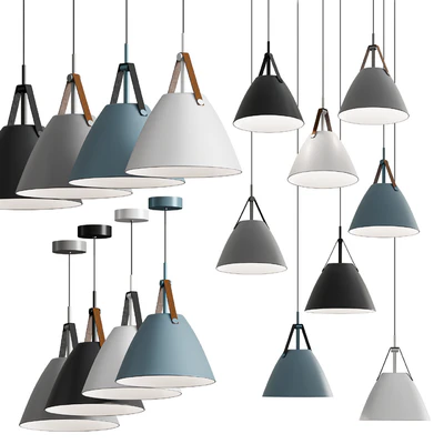 Minimalist Nordic Hanging Light — Ver 1