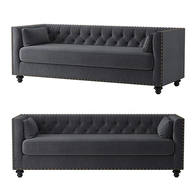 Madeline Chesterfield 3 Seater Sofa. Brosa Furniture. — Ver 1