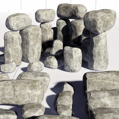 Stone collection decor exterior — Ver 2