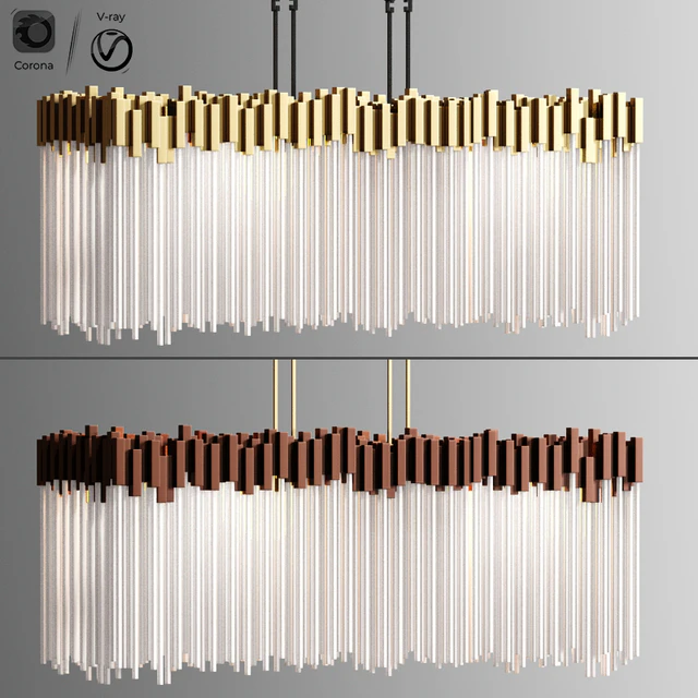 Varaluz Matrix Light Wide Linear Chandelier — Скачать