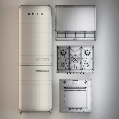 Kitchen Appliances Smeg Retro — Вид 2