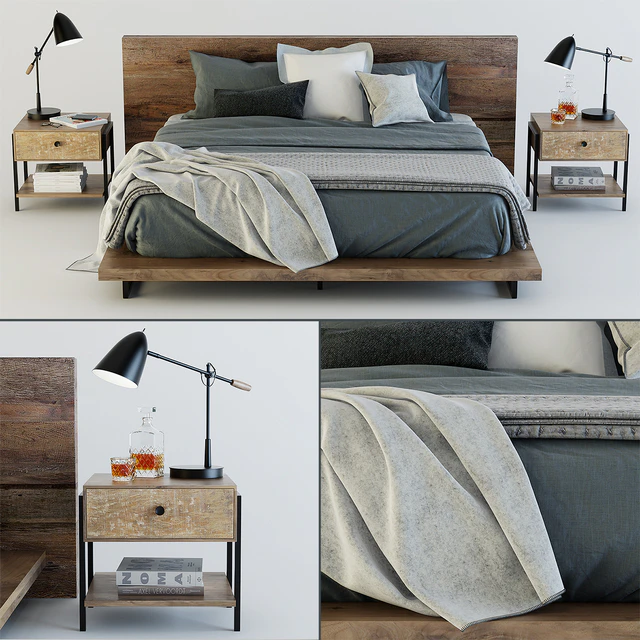C&B Atwood Bedroom Set — Descargar