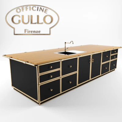 Kitchen island Officine Gullo - Antiques of the future — Ver 1