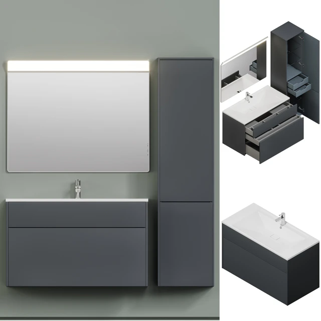 Bathroom furniture Am.Pm Inspire V2.0 100 — Descargar