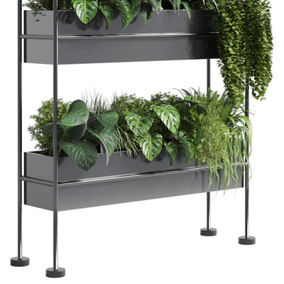 stand wall decor with shelves for the closet or showcase plants collection 179 — Вид 3