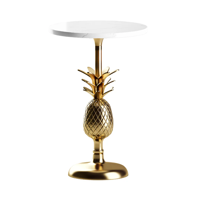 Pineapple Pedestal Side Table by Anthropologie — Скачать