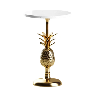 Pineapple Pedestal Side Table by Anthropologie — Вид 1