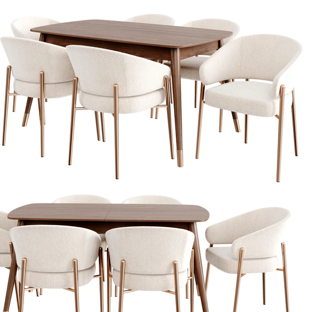 Dinning Set 84 — Descargar
