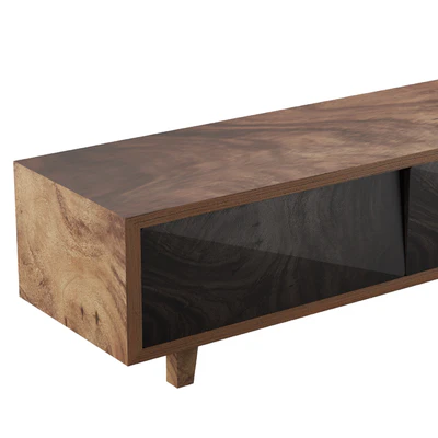 ARCHPOLE OAK TV stand — Ver 2
