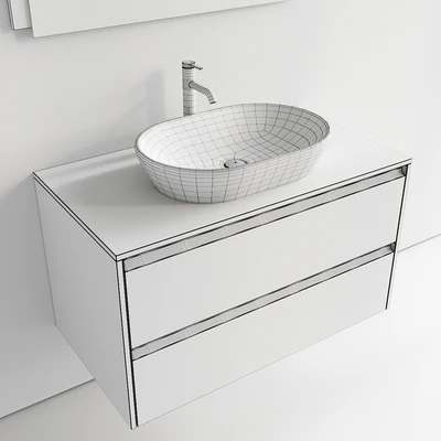 Duravit Ketho.2 Vanity Unit Set 2 — Ver 2