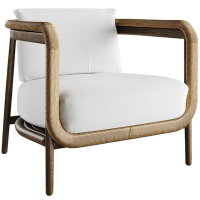 Palecek Duvall Lounge Chair — Ver 1