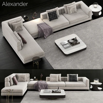 Minotti Alexander Sofa — Ver 1
