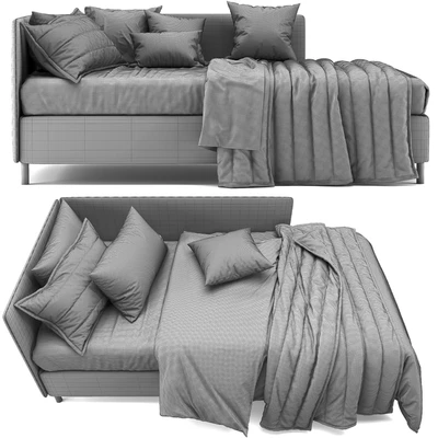Citterio Meda Corner Bed — Ver 2