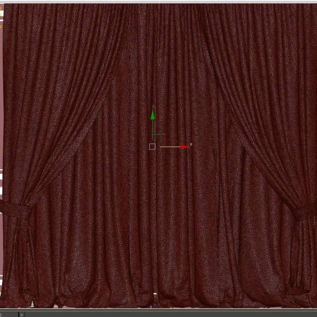 Curtains with window and moldings 366-371 — Download