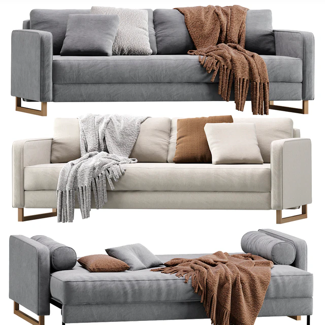 Sofa Dunst Velvet Light by Divan.ru / Диван Данста — Скачать
