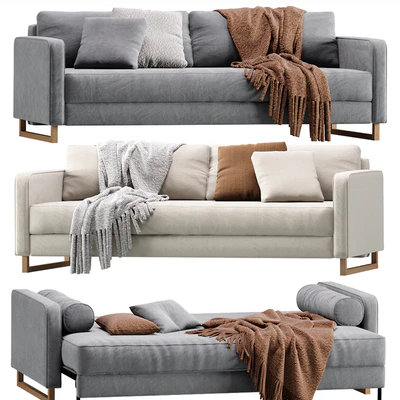 Sofa Dunst Velvet Light by Divan.ru / Диван Данста — Вид 1