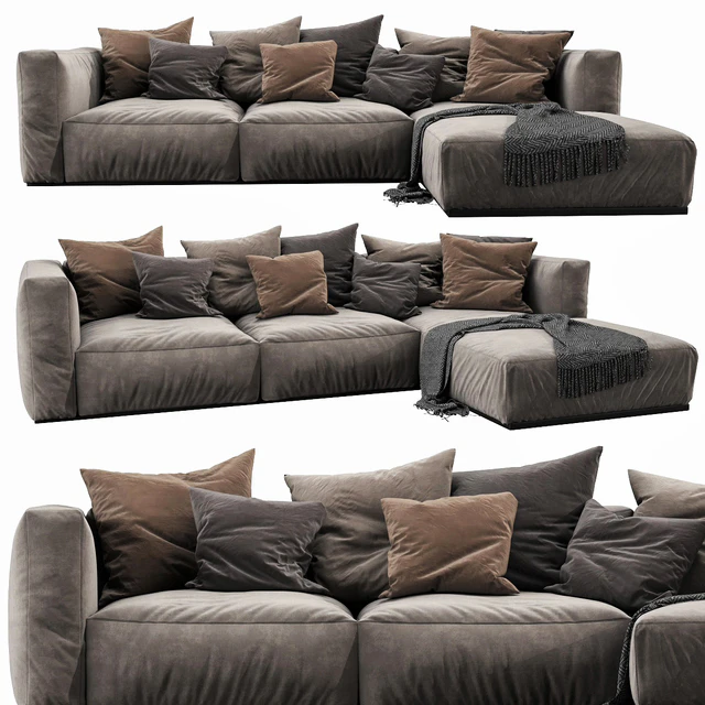 Poliform Shangai Chaise Lounge — Скачать