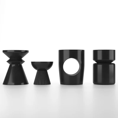 Set of side tables 01 — Вид 2
