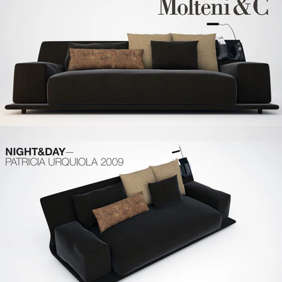 Molteni &amp; C - NIGHT &amp; DAY Sofa — Ver 1