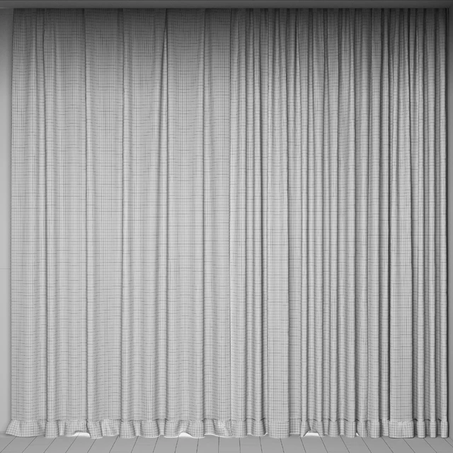 CHECKED LINEN CURTAIN — Descargar