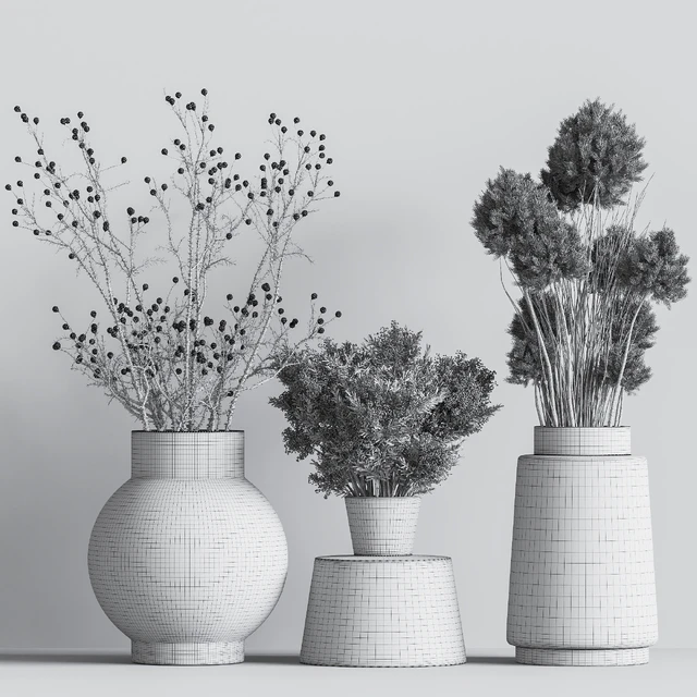 Collaction Plants Bouquet 03 — Скачать