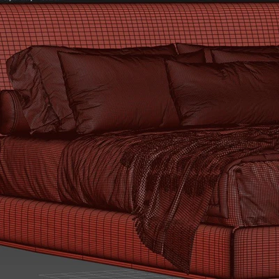 Poliform Gentleman Bed — Ver 4