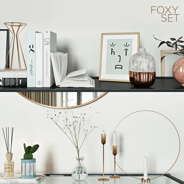 Decoration set fox — Descargar