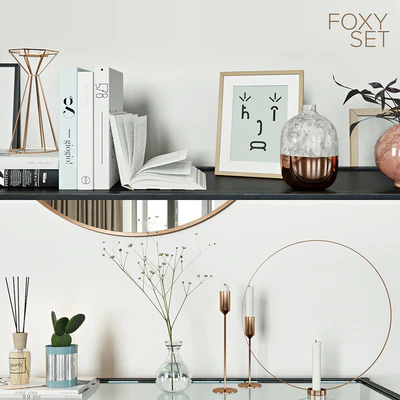 Decoration set fox — Ver 3