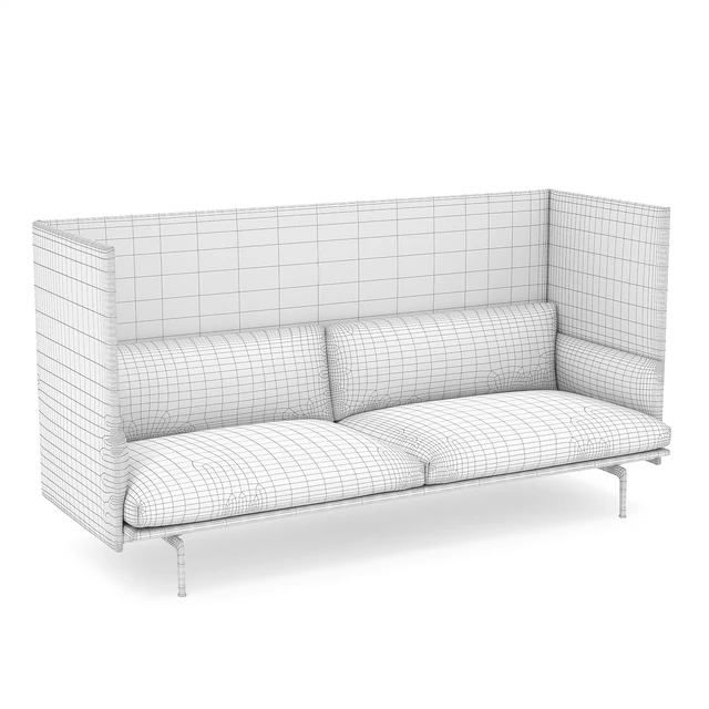 Muuto Outline Highback Sofa — Descargar