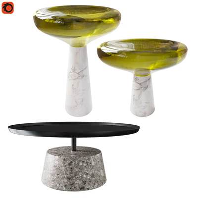 Set of coffee tables — Ver 1