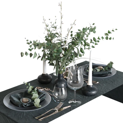 Table setting D 1 (vray NEXT) — Ver 1