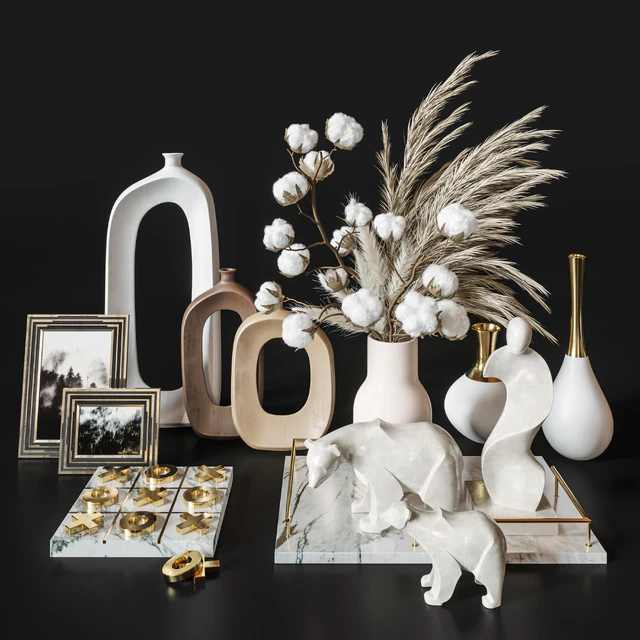 Decoration Set 34 Cotton pampas — Скачать